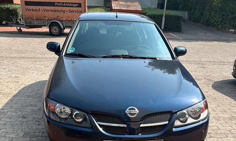 Blau Gebraucht 2006 Nissan Almera Kleinwagen | 1.500 € - Bild 1/4