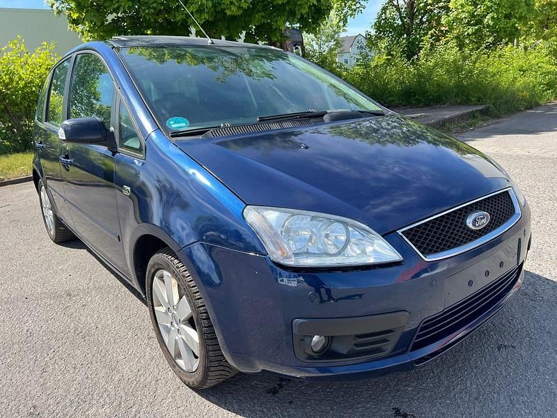 Blau Gebraucht 2006 Ford C-MAX Ghia Van / Kleinbus | 3.990 € (Fairer Preis) - Bild 1/4