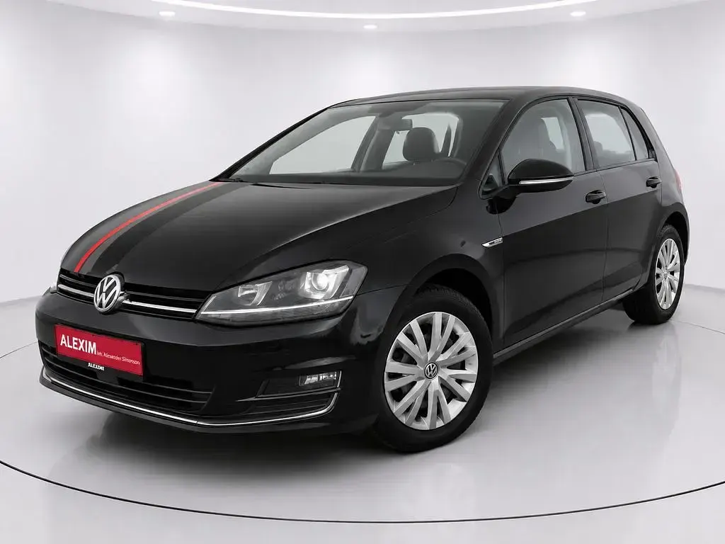 Gebraucht VW Golf VII LOUNGE 110 PS (80 kW) 2015 Schwarz Limousine