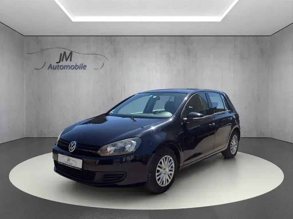 Gebraucht VW Golf VI 90 PS (66 kW) 2010 Schwarz Kleinwagen
