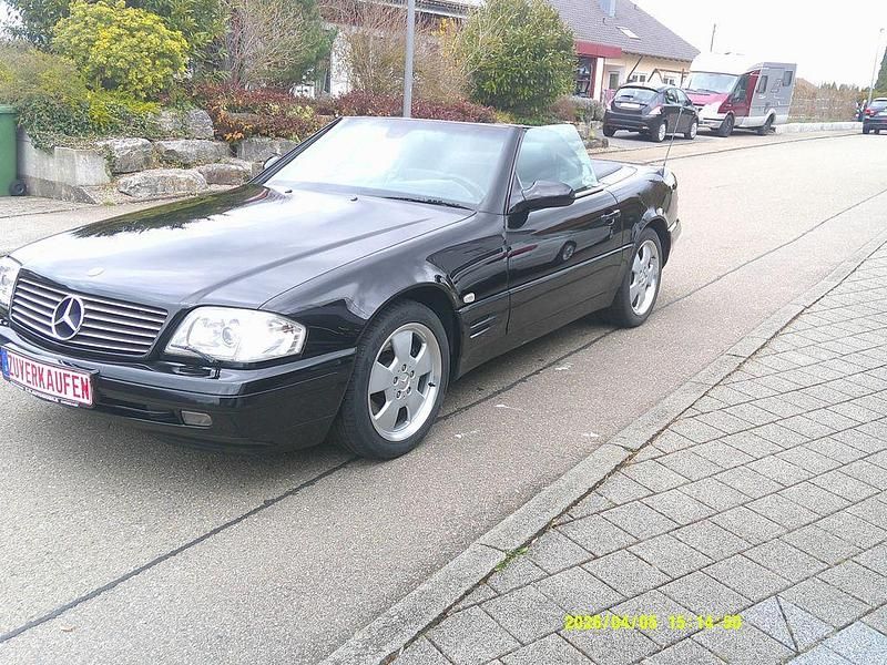 Gebraucht Mercedes SL320 224 PS (164 kW) 1999 Schwarz Cabrio