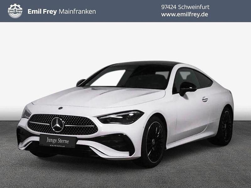 Weiß Gebraucht 2025 Mercedes CLE200 AMG Coupé | 51.900 € (Fairer Preis) - Bild 1/4