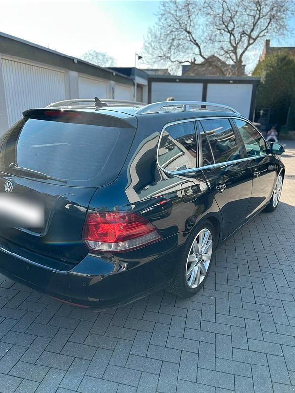 Gebraucht VW Golf VI 2010 Schwarz Kleinwagen