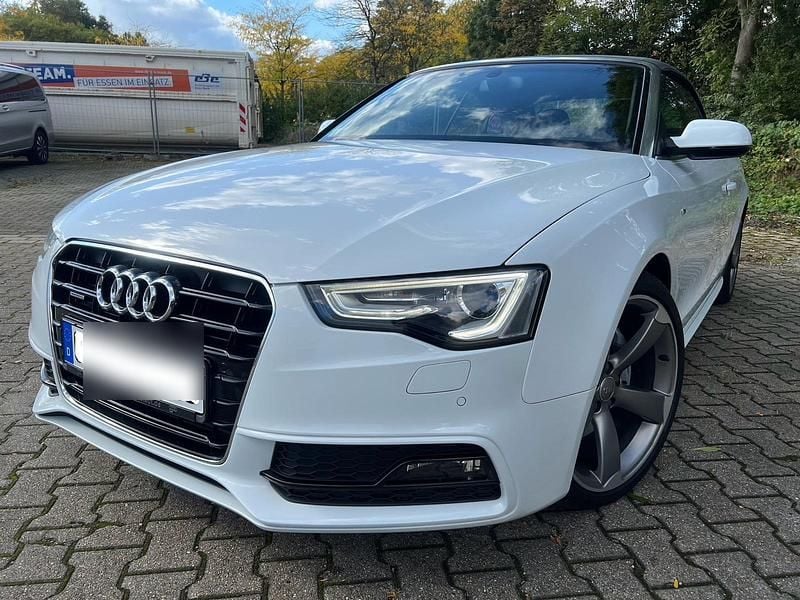 Gebraucht Audi A5 Cabriolet S-Line 211 PS (155 kW) 2012 Weiß Cabrio