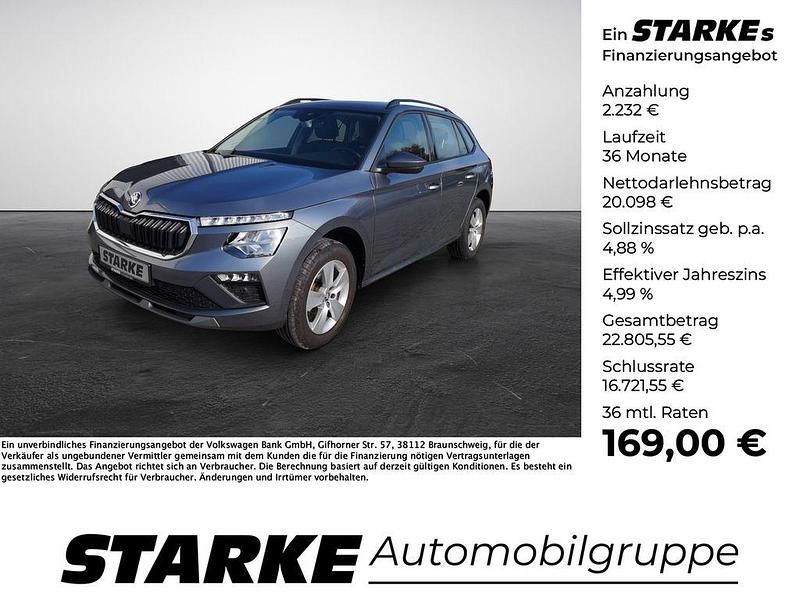 Grau (graphitegrau metallic) Gebraucht 2025 Skoda Kamiq Selection SUV | 23.340 € (Fairer Preis) - Bild 1/4