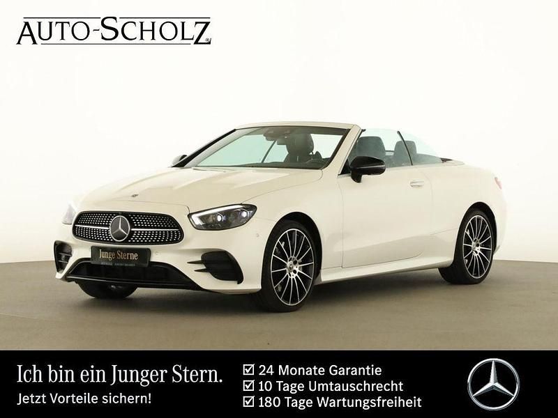 Weiß Gebraucht 2021 Mercedes E450 Business Cabrio | 57.846 € (Guter Preis) - Bild 1/4