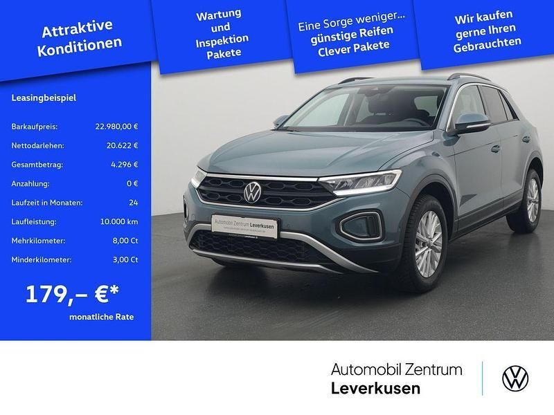Schwarz Gebraucht 2024 VW T-Roc Life SUV | 22.980 € (Superpreis) - Bild 1/4