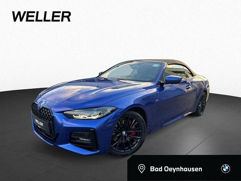 Portimao blau (blau) Gebraucht 2023 BMW 420 M Sport Cabrio | 43.990 € (Fairer Preis) - Bild 1/4