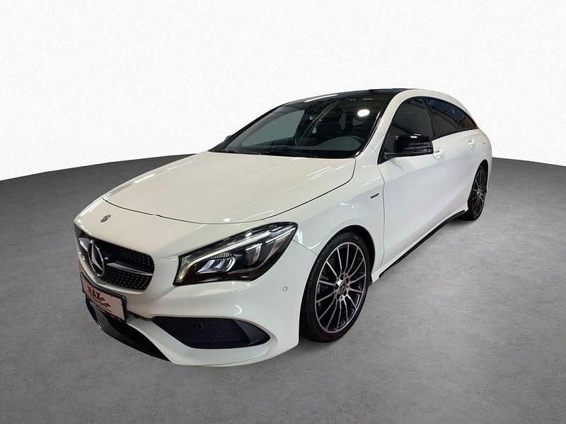 Gebraucht Mercedes CLA200 Shooting Brake AMG 156 PS (114 kW) 2017 Calcitweiss  unilack Kombi