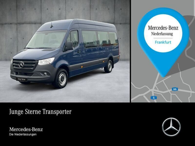 Blau Gebraucht 2023 Mercedes Sprinter Van | 37.818 € (Fairer Preis) - Bild 1/4