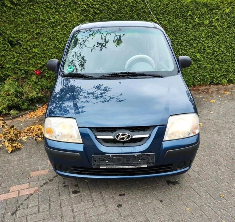 Blau Gebraucht 2007 Hyundai Atos Prime Kleinwagen | 1.099 € - Bild 1/4