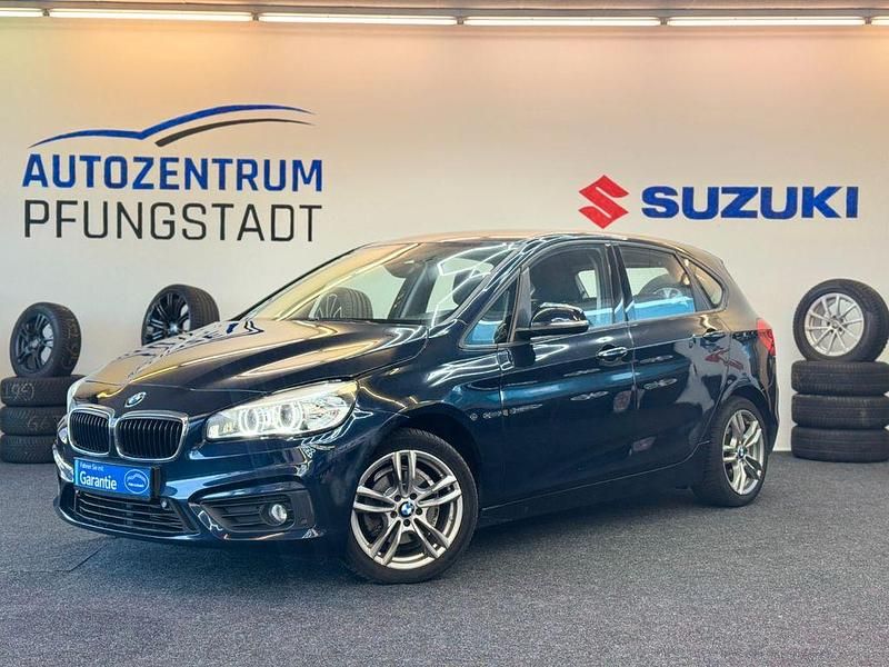 Blau Gebraucht 2016 BMW 218 Active Tourer Van / Kleinbus | 12.999 € (Fairer Preis) - Bild 1/4