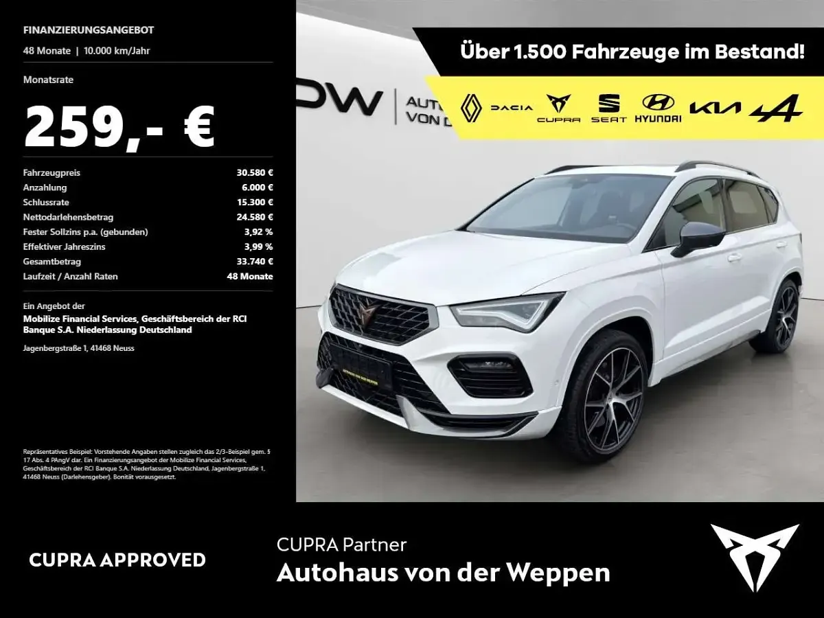 Gebraucht Cupra Ateca Basis 300 PS (220 kW) 2022 SUV