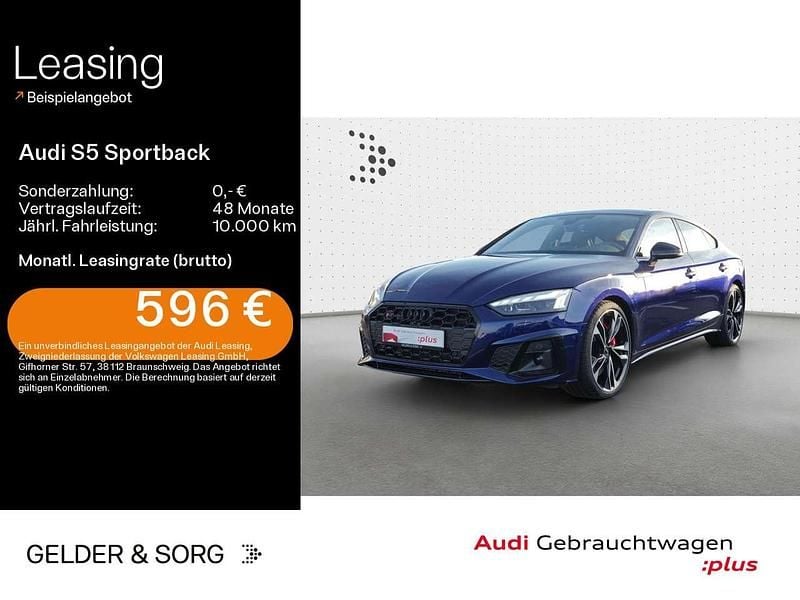 Gebraucht Audi S5 Ambiente 341 PS (250 kW) 2022 Navarrablau metallic Limousine