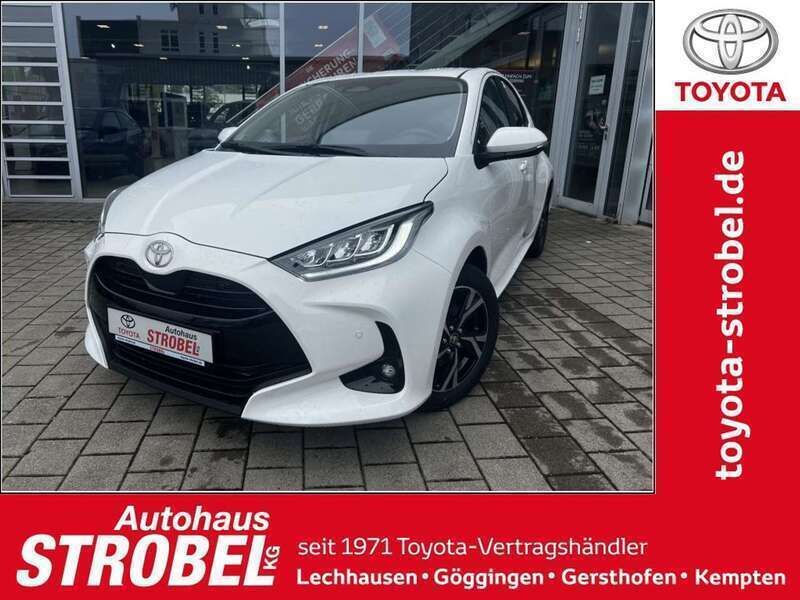 Schneeweiß Neu 2025 Toyota Yaris Hybrid Kleinwagen | 23.480 € (Superpreis) - Bild 1/4