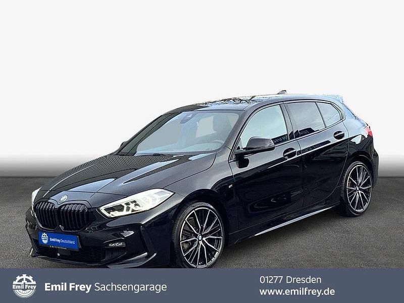 Black sapphire metallic Gebraucht 2022 BMW 120 M Sport Kleinwagen | 28.940 € (Etwas zu teuer) - Bild 1/4