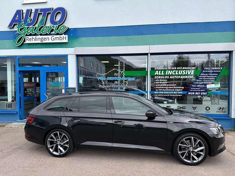 Schwarzmagic perleffekt Gebraucht 2018 Skoda Superb SportLine Kombi | 23.990 € (Fairer Preis) - Bild 1/4