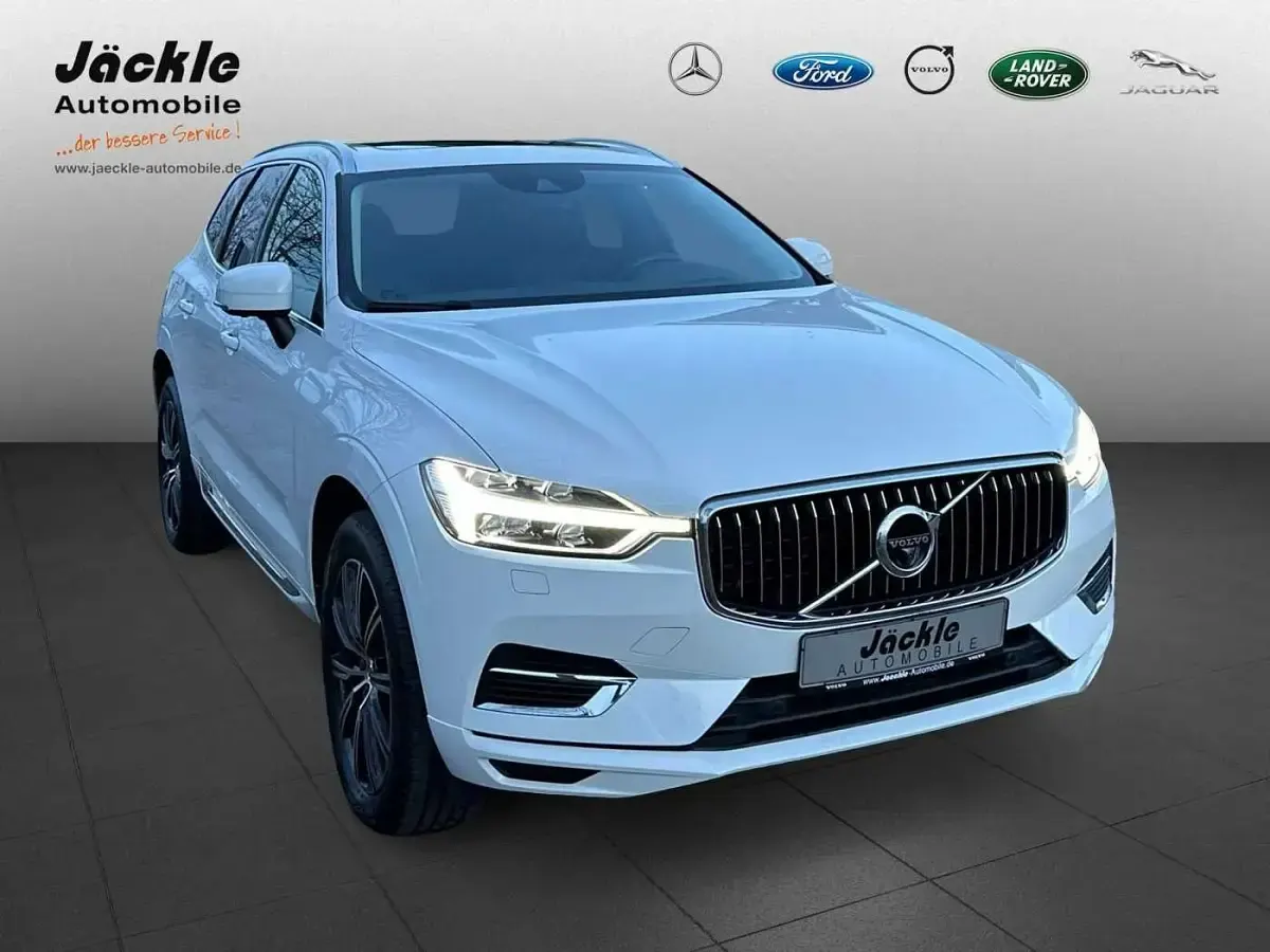 Gebraucht Volvo XC60 Inscription 303 PS (222 kW) 2020 Ice white, solid / solid SUV