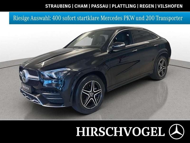 Metalliclack obsidianschwarz Gebraucht 2022 Mercedes GLE350 AMG line Coupé | 63.980 € (Guter Preis) - Bild 1/4