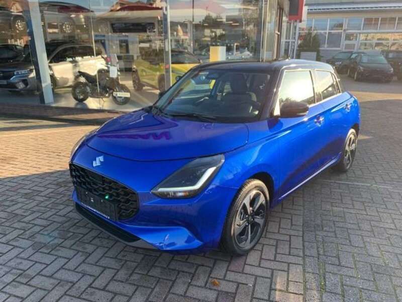Blau Neu 2024 Suzuki Swift Comfort+ Kleinwagen | 20.895 € - Bild 1/4
