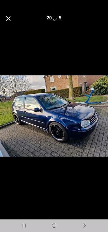 Blau Gebraucht 2002 VW Golf IV GTI Kleinwagen | 4.500 € (Fairer Preis) - Bild 1/4