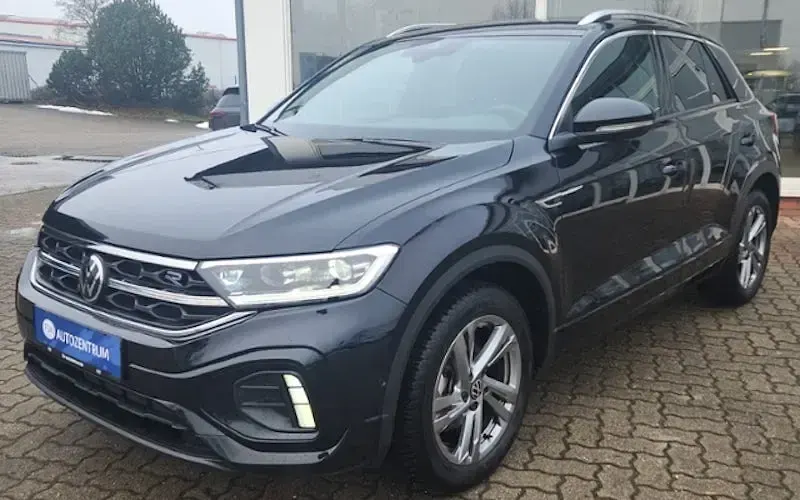 Gebraucht VW T-Roc Cabriolet R-line 150 PS (110 kW) 2025 Schwarz SUV