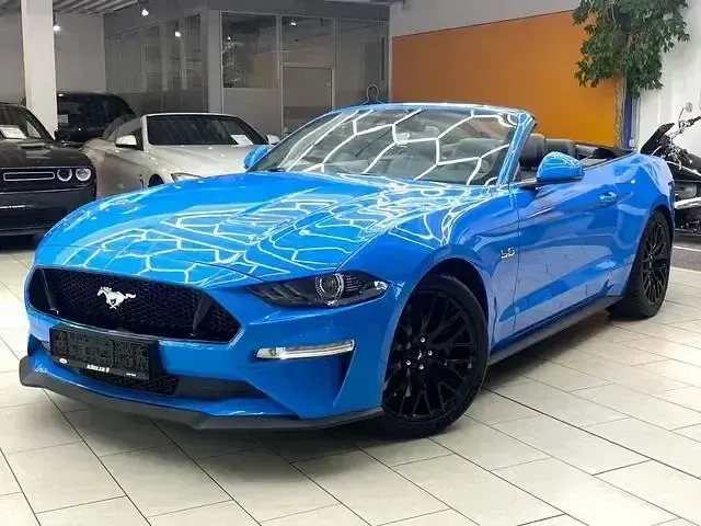 Gebraucht Ford Mustang GT Performance Edition 449 PS (330 kW) 2023 Grabber blue metallic Cabrio