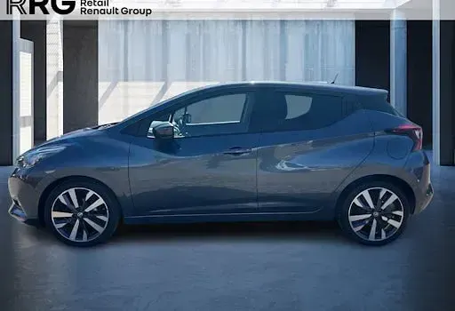 Gebraucht Nissan Micra Tekna 90 PS (66 kW) 2018 Grau Kleinwagen