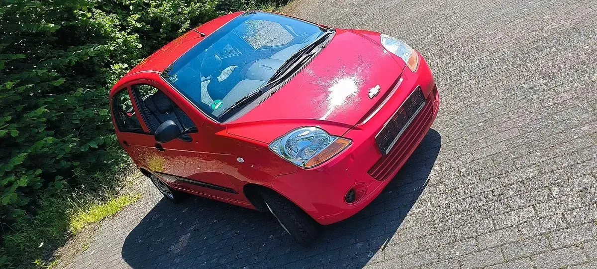 Gebraucht Chevrolet Matiz 52 PS (38 kW) 2008 Rot Kleinwagen