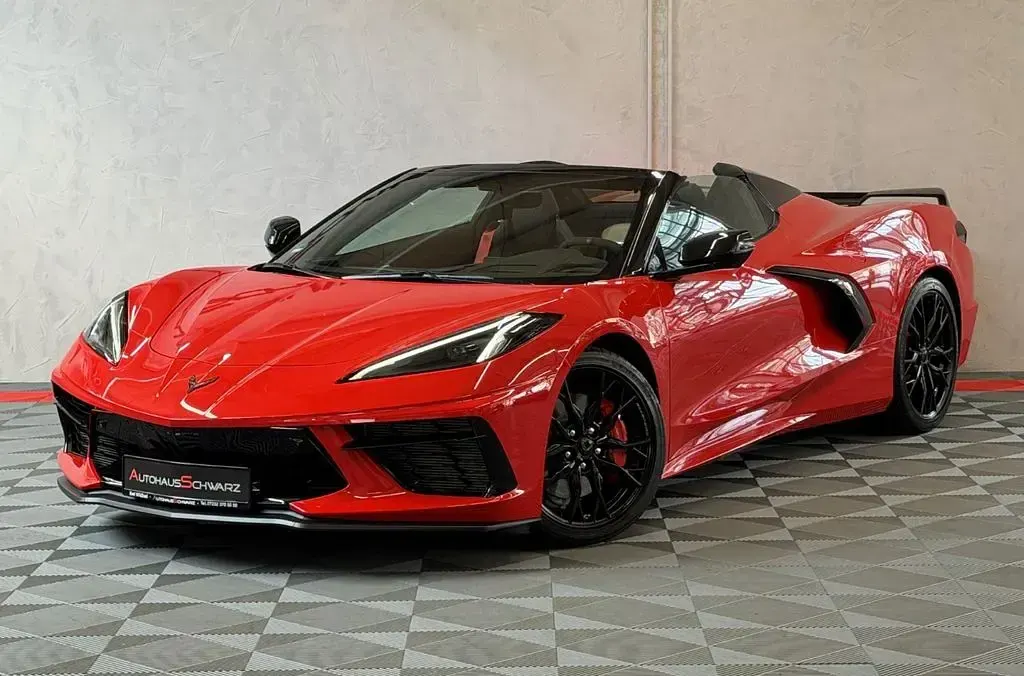 Gebraucht Corvette Stingray 481 PS (353 kW) 2023 Torch red gkz Cabrio