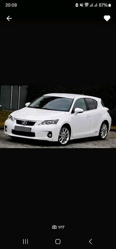 Gebraucht Lexus CT200h 96 PS (70 kW) 2011 Weiß Kombi