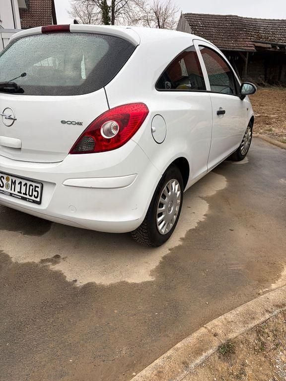 Gebraucht Opel Corsa Edition 75 PS (55 kW) 2009 Weiß Kleinwagen