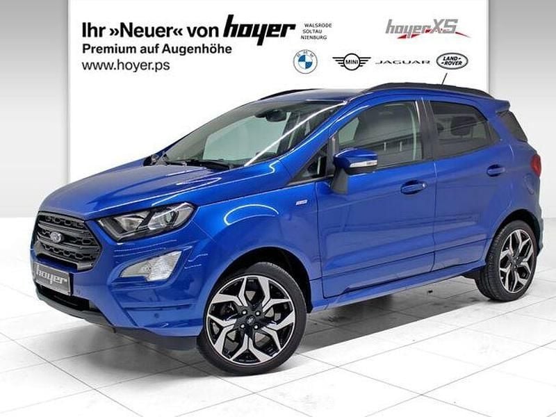 Blau Gebraucht 2018 Ford Ecosport ST-Line SUV | 12.480 € (Fairer Preis) - Bild 1/4