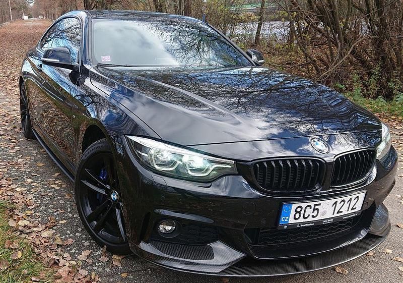 Schwarz Gebraucht 2018 BMW 430 M Sport Coupé | 24.999 € (Etwas zu teuer) - Bild 1/4