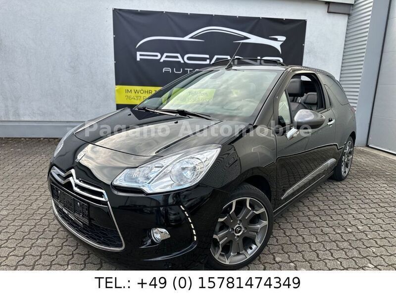 Schwarz Gebraucht 2013 Citroën DS3 Cabriolet Sport Chic Cabrio | 8.499 € (Guter Preis) - Bild 1/4