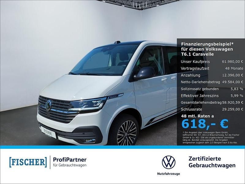 Candyweiß Gebraucht 2024 VW Caravelle Edition Van / Kleinbus | 61.980 € - Bild 1/4