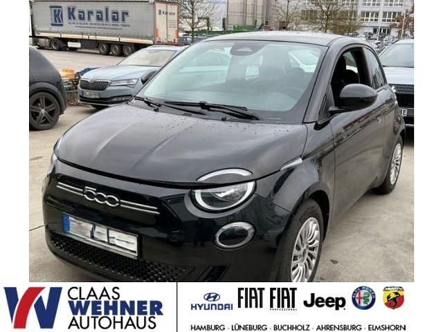 Onyx schwarz) (schwarz Gebraucht 2022 Fiat 500e Action Kleinwagen | 13.900 € (Fairer Preis) - Bild 1/4