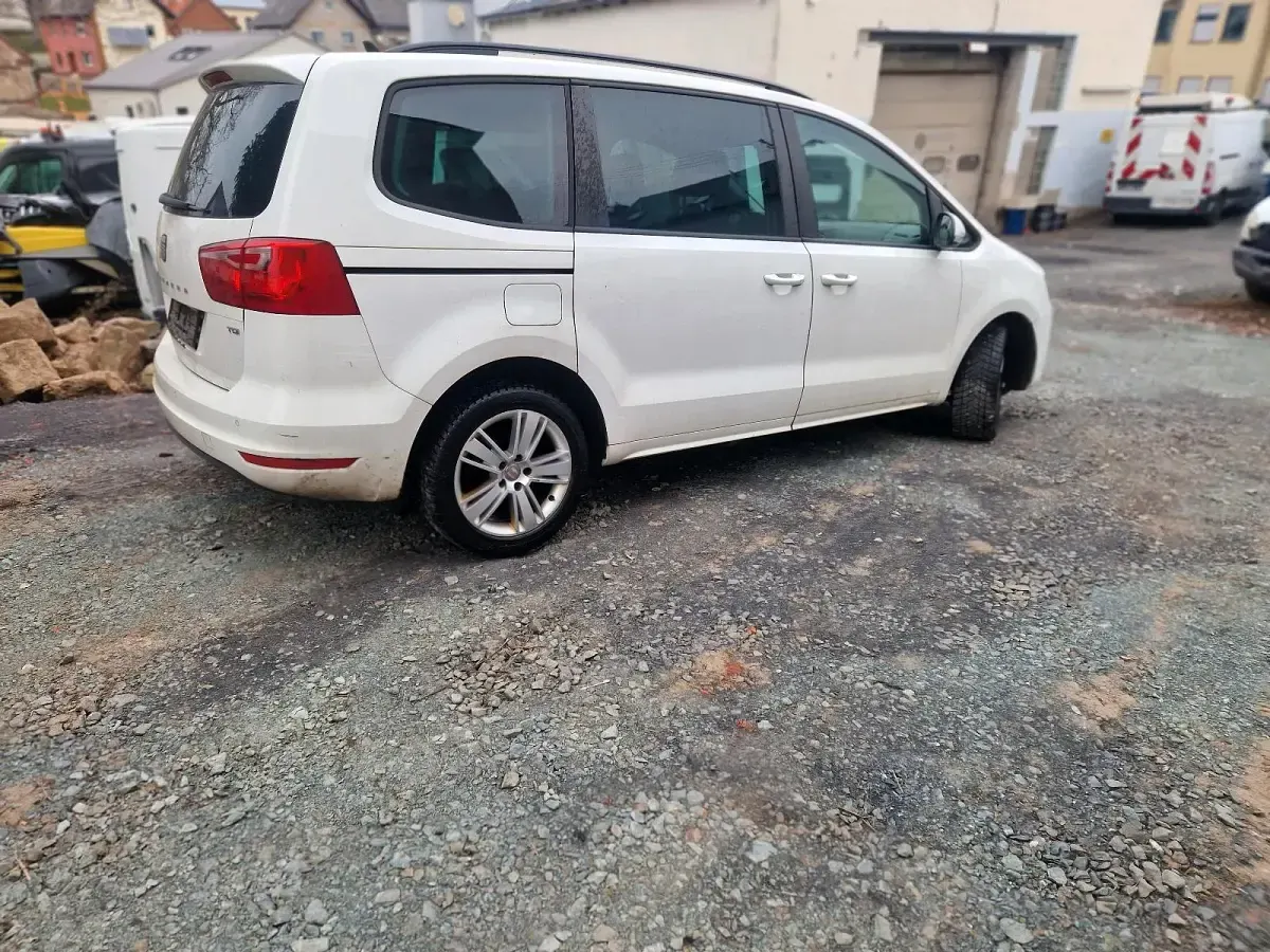 Gebraucht Seat Alhambra 2007 Weiß Van / Kleinbus