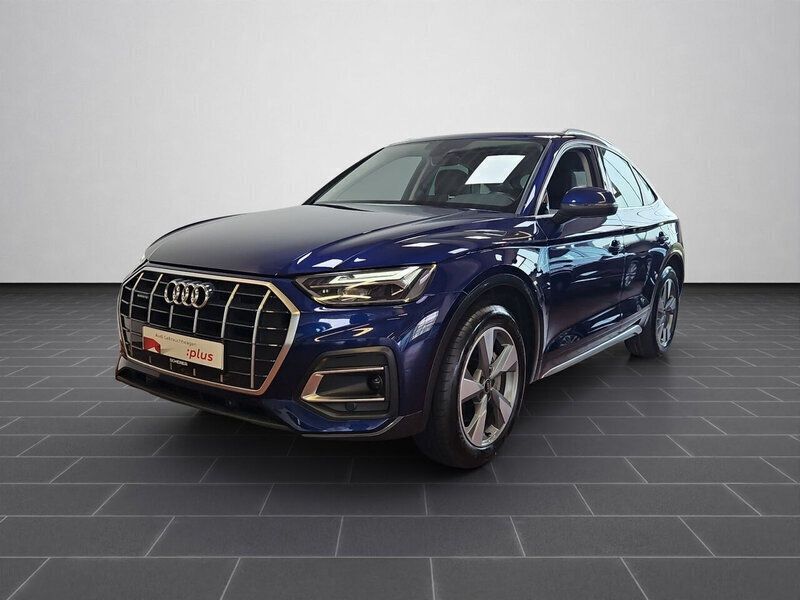 Navarrablau metallic (metallic) Gebraucht 2022 Audi Q5 Ambiente SUV | 37.990 € (Guter Preis) - Bild 1/4