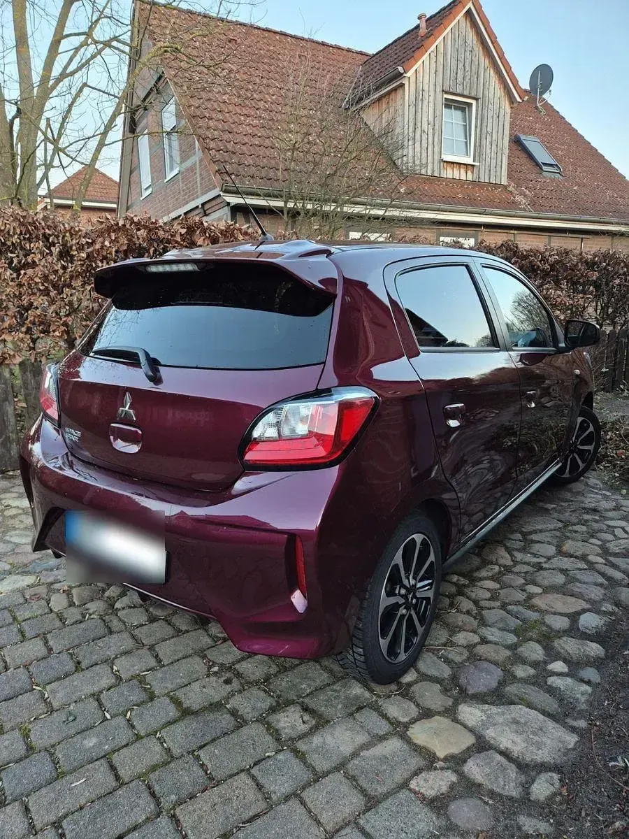 Gebraucht Mitsubishi Space Star Select+ 71 PS (52 kW) 2021 Rot Kleinwagen