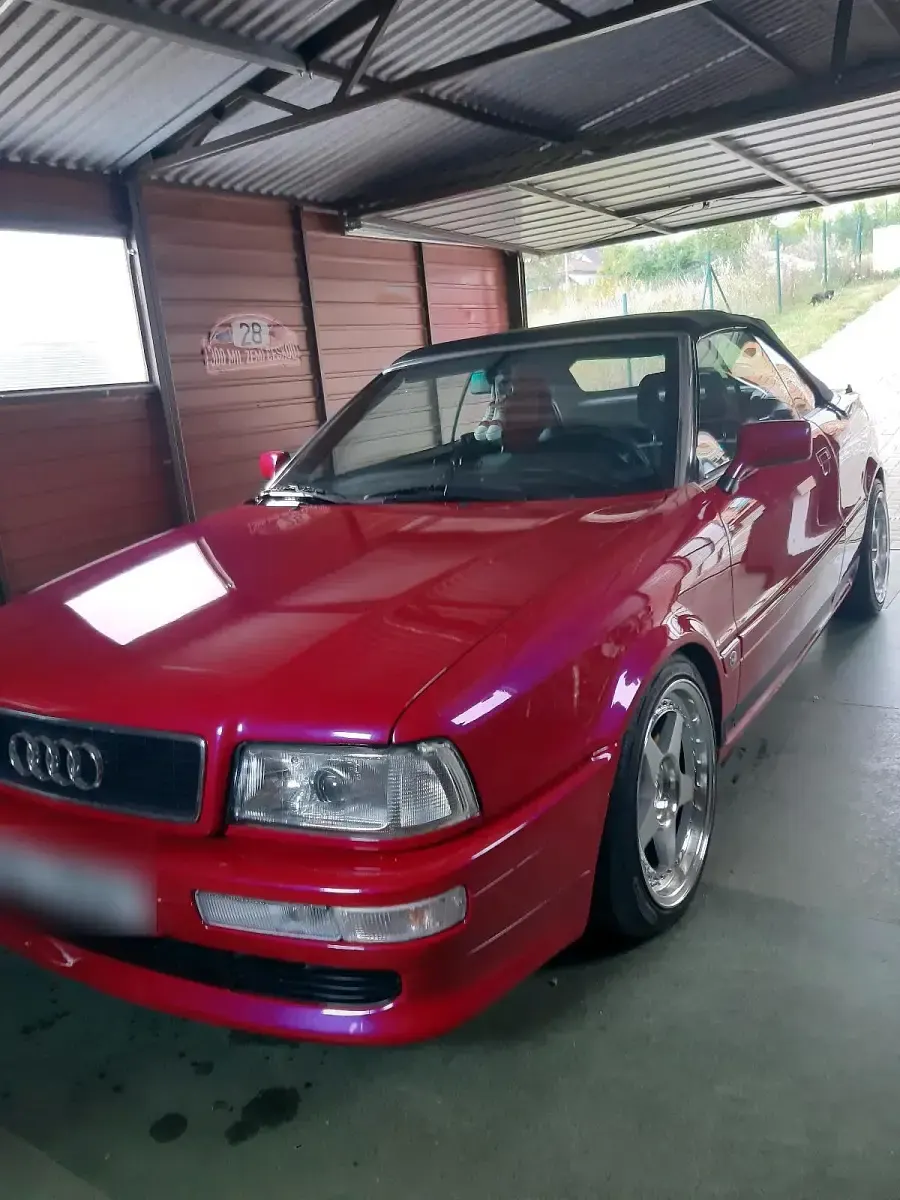 Gebraucht Audi 80 150 PS (110 kW) 1995 Rot Cabrio