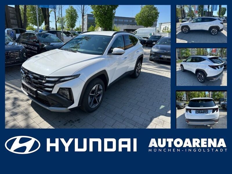Serenity white / mic Neu 2025 Hyundai Tucson Trend SUV | 39.475 € (Fairer Preis) - Bild 1/4
