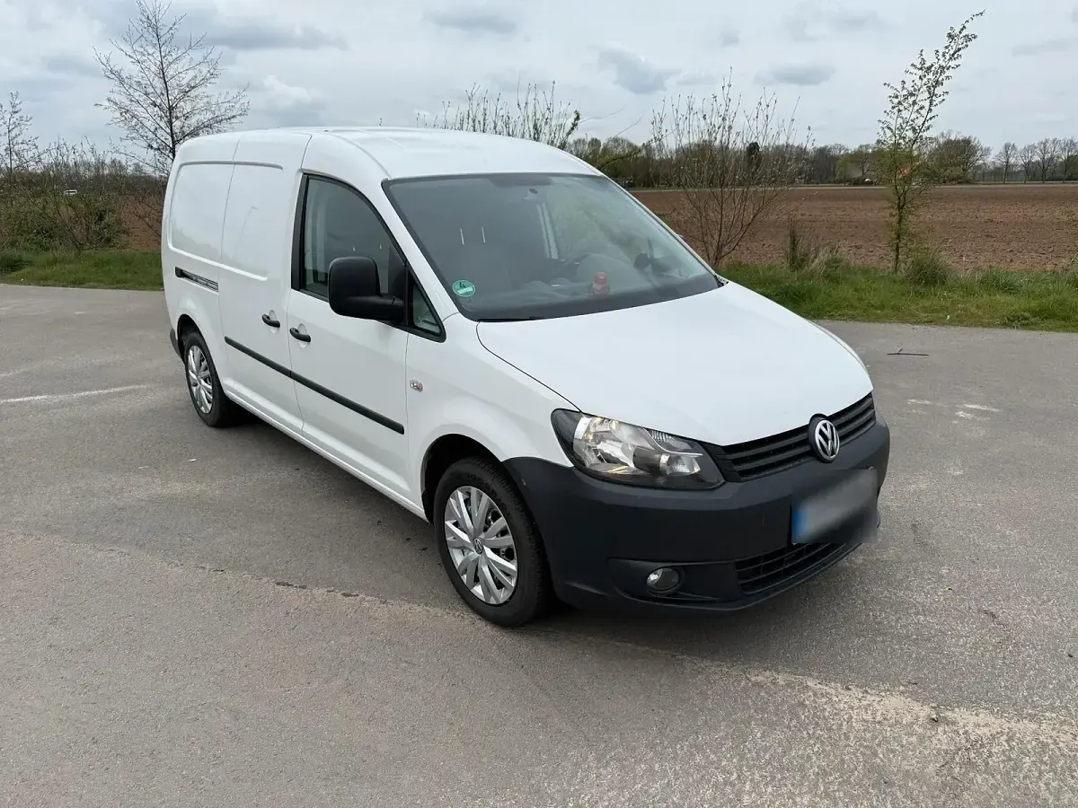 Gebraucht VW Caddy Maxi 102 PS (75 kW) 2012 Weiß Van / Kleinbus
