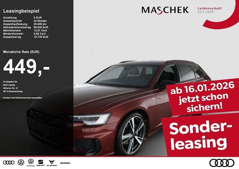 Grenadinerot metallic Gebraucht 2025 Audi A6 S-Line Kombi | 60.640 € (Superpreis) - Bild 1/4