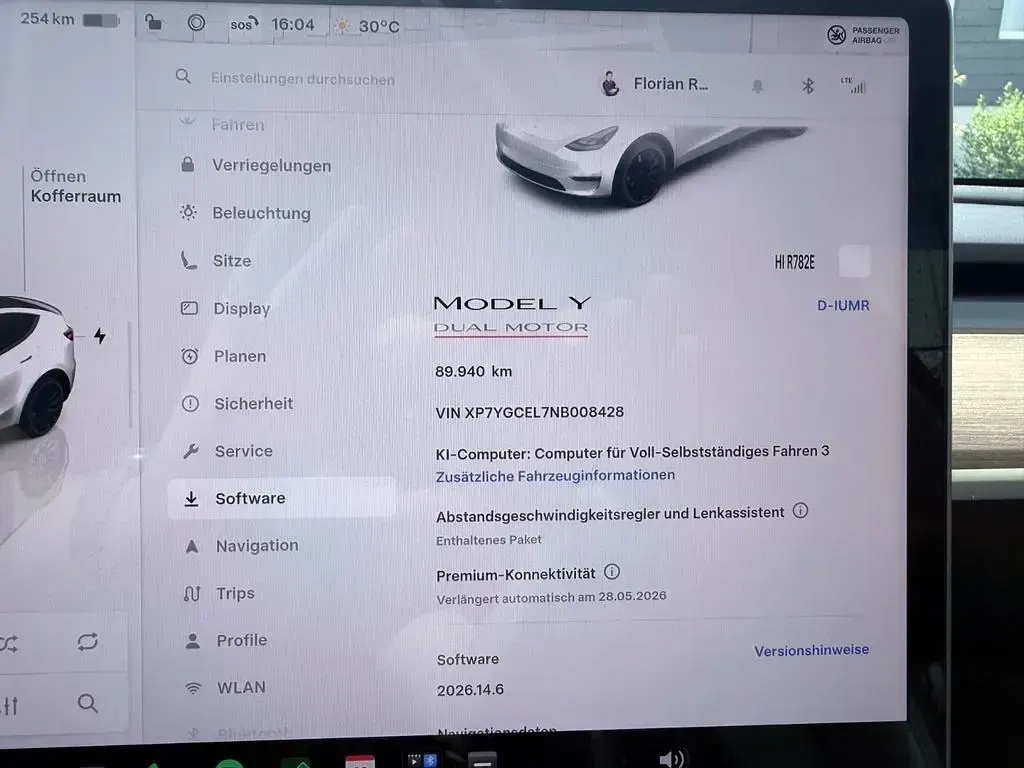 Gebraucht Tesla Model Y Performance 392 kW (533 PS) 2022 Weiß SUV