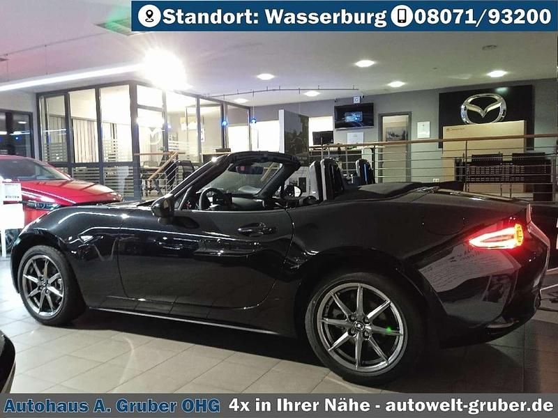 Neu Mazda MX5 Exclusive 132 PS (97 kW) 2025 Jet black Cabrio
