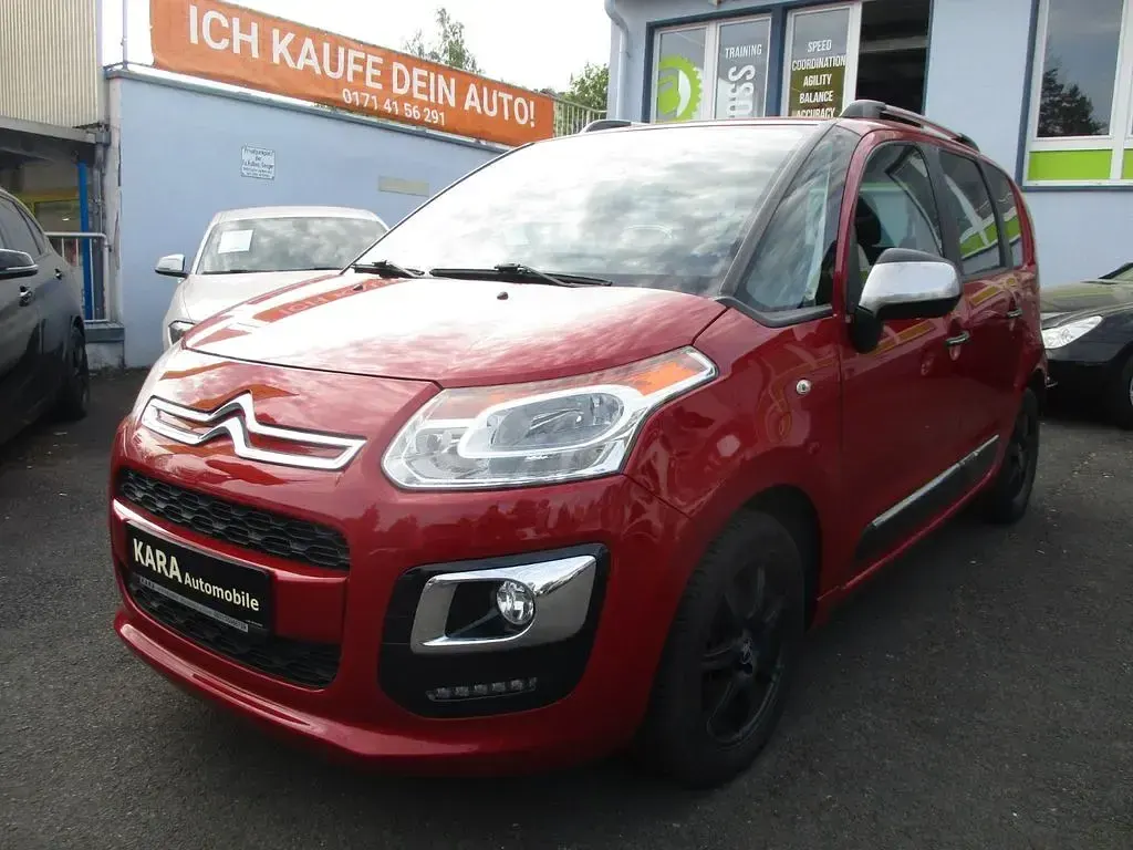 Gebraucht Citroën C3 Picasso SELECTION 110 PS (80 kW) 2016 Rot Van / Kleinbus