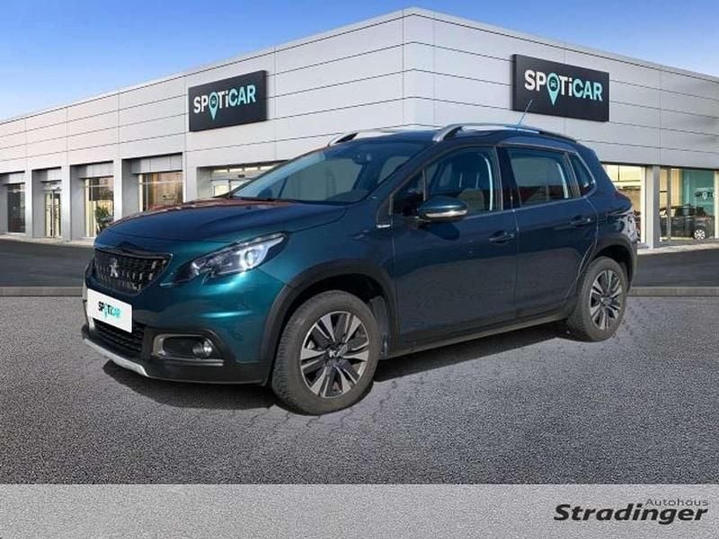 Smaragd grün metallic Gebraucht 2018 Peugeot 2008 Allure SUV | 9.900 € (Guter Preis) - Bild 1/4