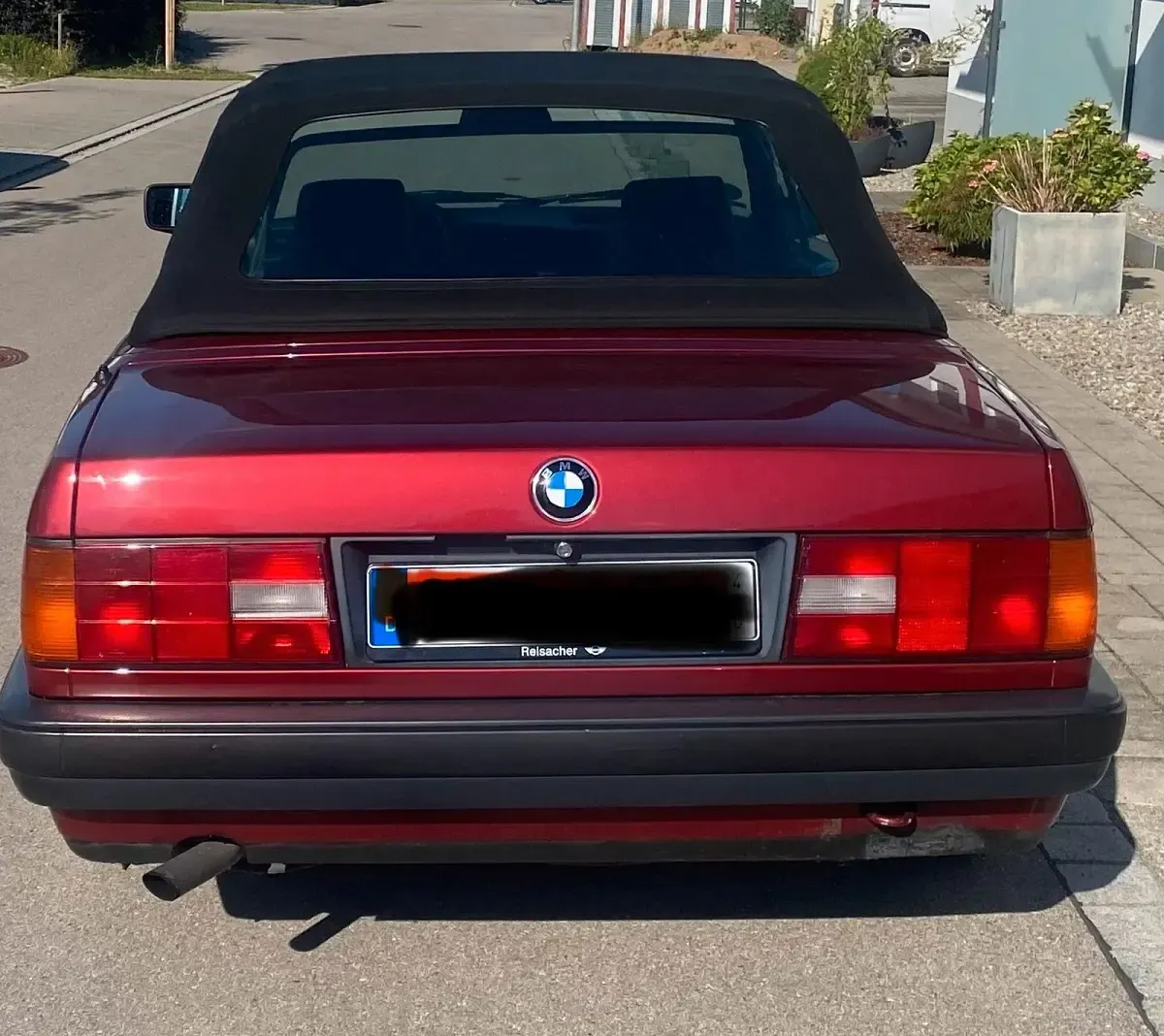 Gebraucht BMW 318 Cabriolet 1991 Rot Cabrio