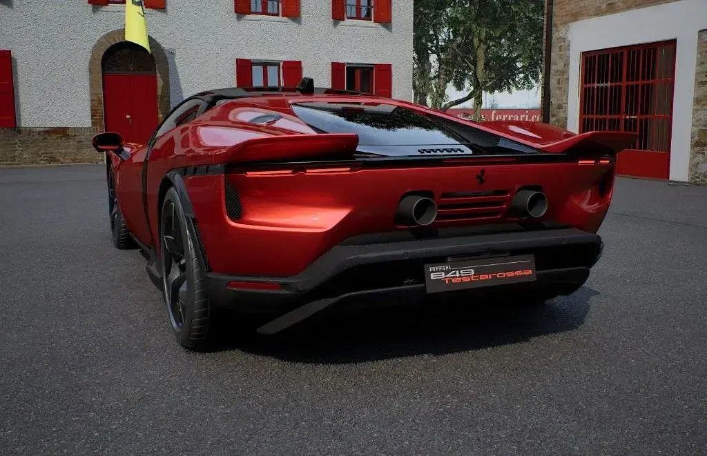 Neu Ferrari Testarossa 2026 Rot
